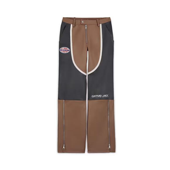 Jordan x Travis Scott Women's Leather Trousers Pants: Size 2
